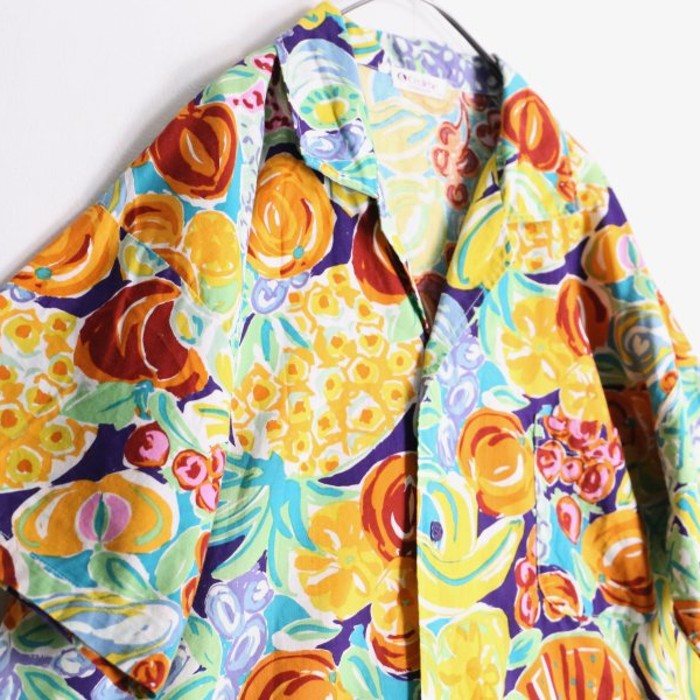 fresh color fruit design H/S shirt | Vintage.City 古着屋、古着コーデ情報を発信