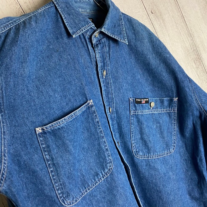 Polo Jeans Ralph Lauren  90s ビックサイズ デニ | Vintage.City 古着屋、古着コーデ情報を発信