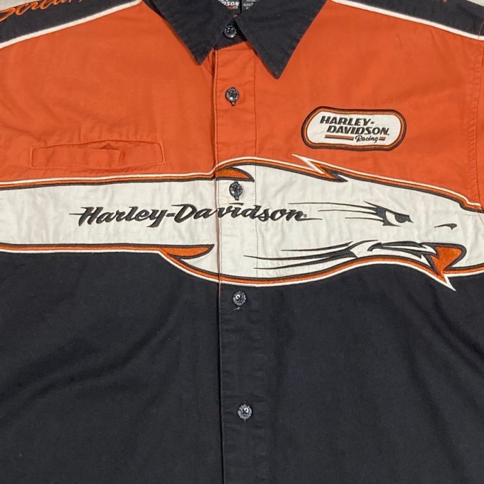 HARLEY-DAVIDSON 半袖レーサーシャツ | Vintage.City