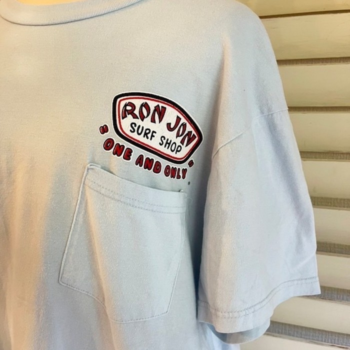 【RON JON SURF SHOP】90's ロンジョン ライトブルー 半袖 | Vintage.City 빈티지숍, 빈티지 코디 정보