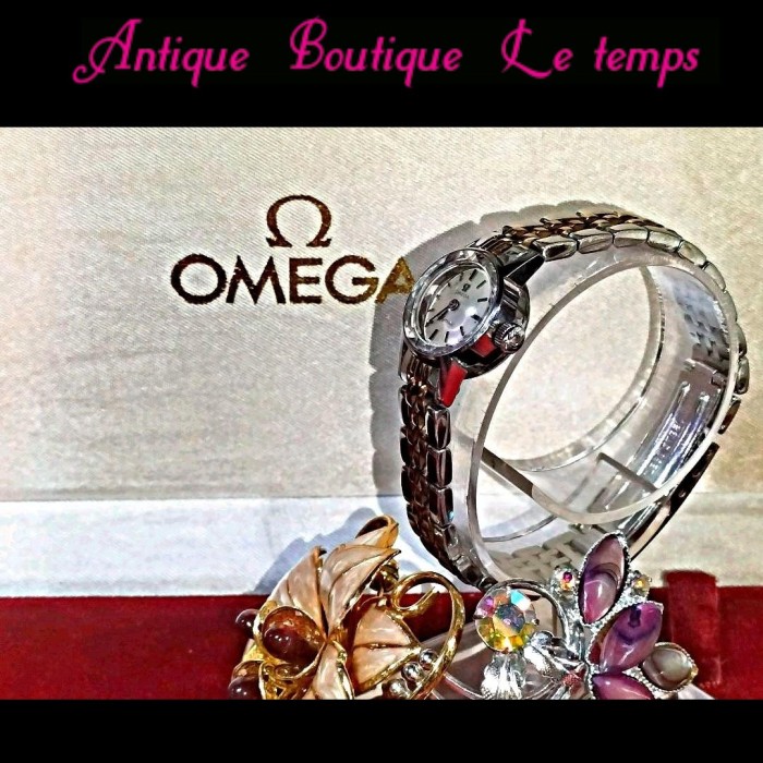 OMEGA・Ω・Cutglass・1960's  Ladymatic | Vintage.City 빈티지숍, 빈티지 코디 정보