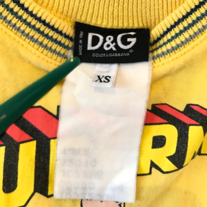 D&G タンクトップ XSサイズ スーパーマン 黄 レディス | Vintage.City 古着屋、古着コーデ情報を発信
