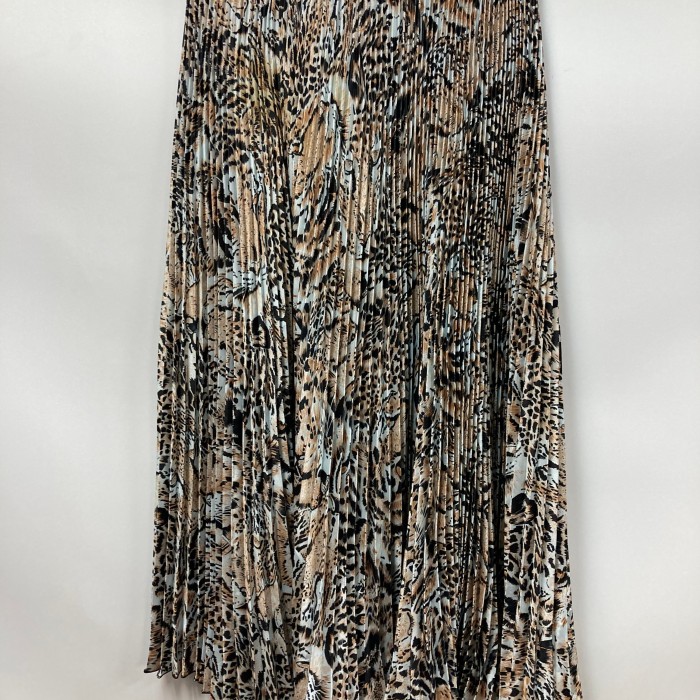 Tiger all-over pleated long skirt | Vintage.City 古着屋、古着コーデ情報を発信