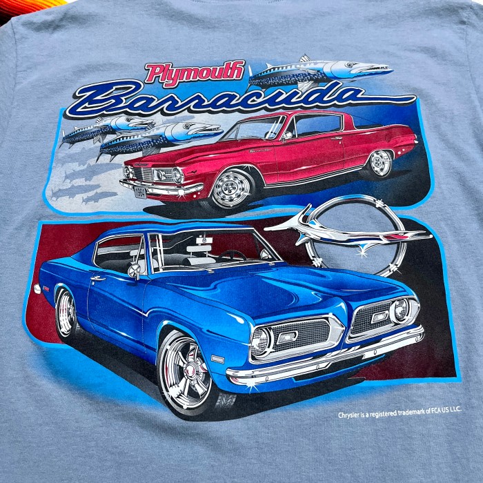 PLYMOUTH Barracuda T-Shirt | Vintage.City 빈티지숍, 빈티지 코디 정보