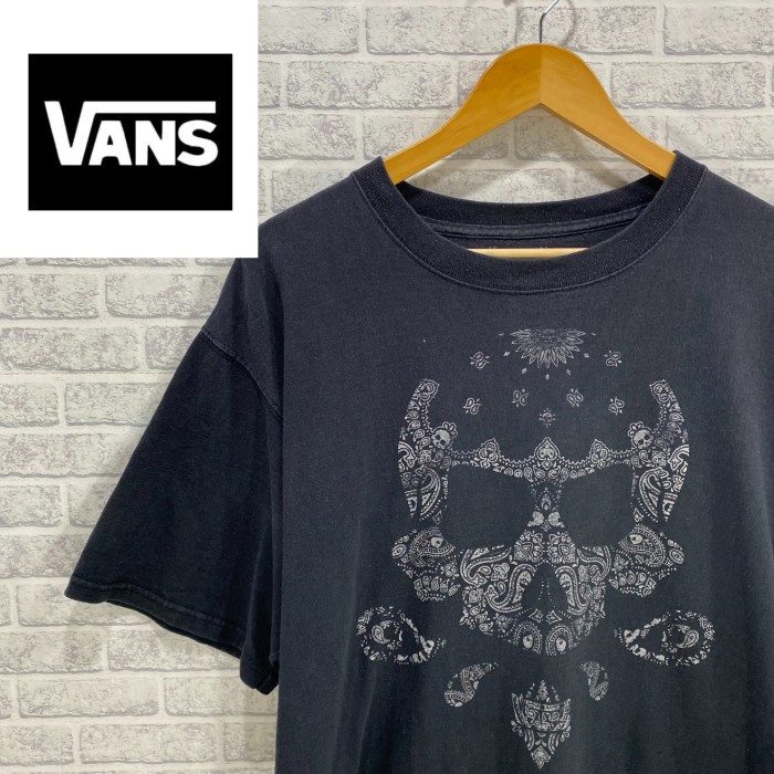 VANS  オーバーサイズTシャツ　ビッグロゴ　ドクロ　 | Vintage.City 古着屋、古着コーデ情報を発信