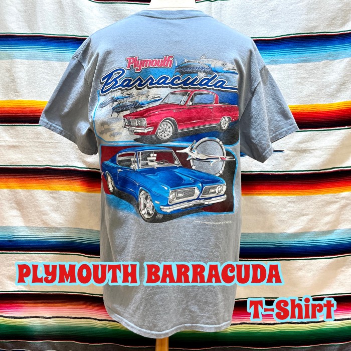 PLYMOUTH Barracuda T-Shirt | Vintage.City 빈티지숍, 빈티지 코디 정보