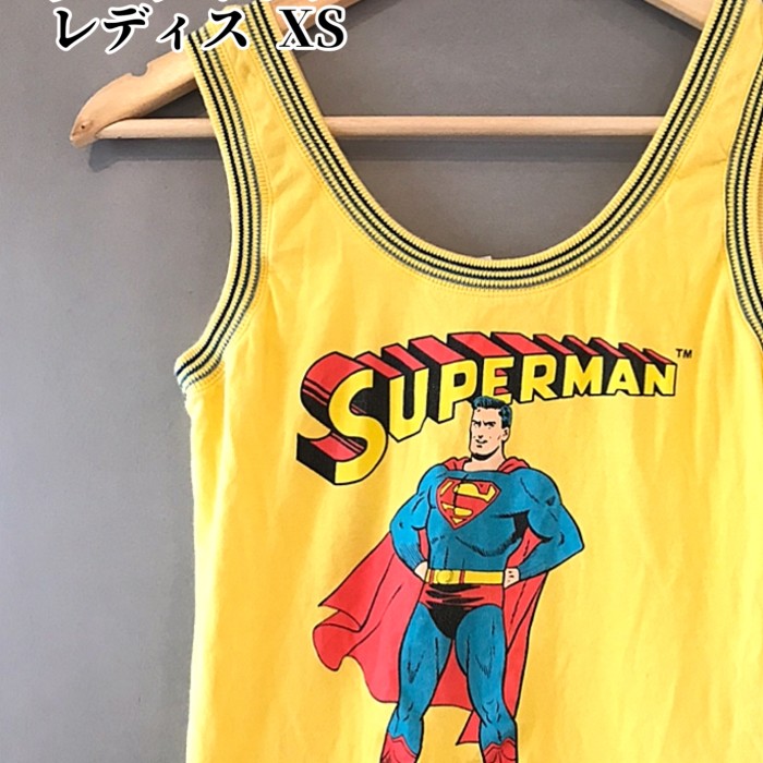 D&G タンクトップ XSサイズ スーパーマン 黄 レディス | Vintage.City 古着屋、古着コーデ情報を発信