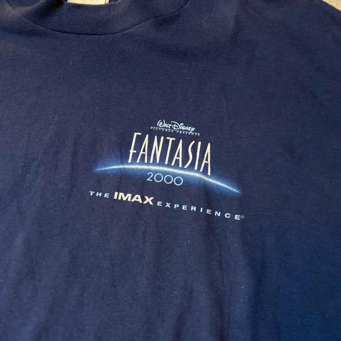 90s Disney Fantasia プロモ Tシャツ USA製 ブラック Lディズニー