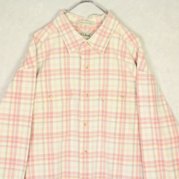 cute pink madras check shirt | Vintage.City 古着屋、古着コーデ情報を発信