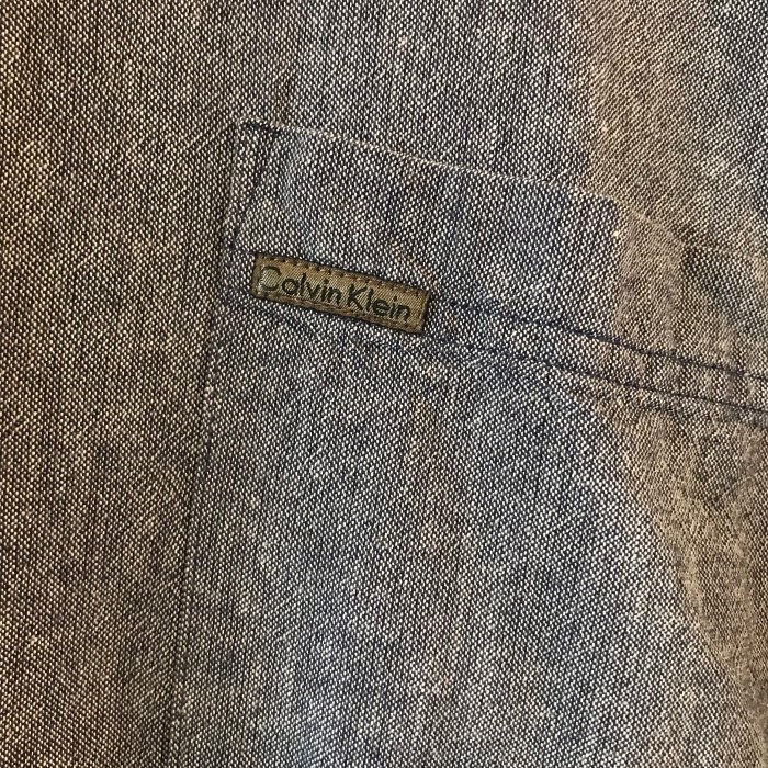 Calvin Klein Jeans シャンブレーシャツ Mサイズ | Vintage.City 古着屋、古着コーデ情報を発信