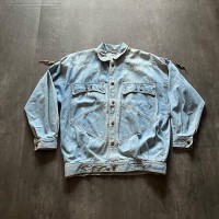90's Laceup Denim Shirt | Vintage.City 古着屋、古着コーデ情報を発信