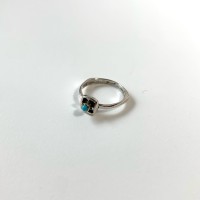 lady's old 925 Silvar Turquoise Ring | Vintage.City ヴィンテージ 古着