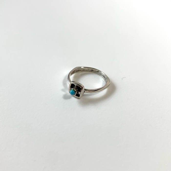 lady's old 925 Silvar Turquoise Ring | Vintage.City 古着屋、古着コーデ情報を発信