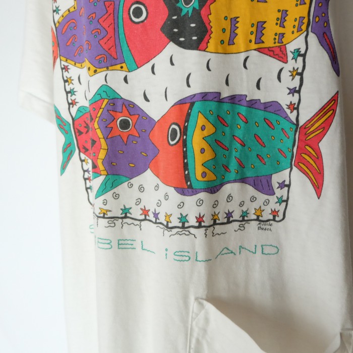 Made in usa 90s vintage fish tee t-shirt | Vintage.City 古着屋、古着コーデ情報を発信