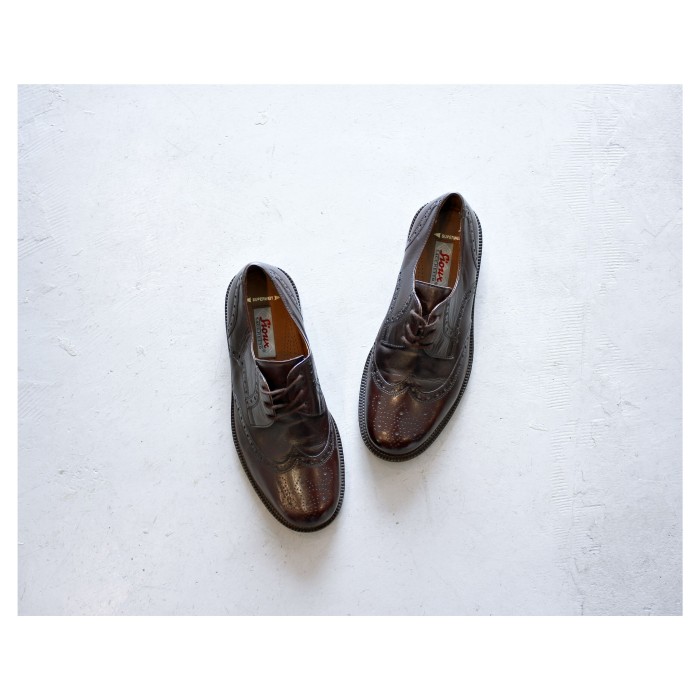 Vintage “Sioux” Wingtip Leather Shoes | Vintage.City 古着屋、古着コーデ情報を発信