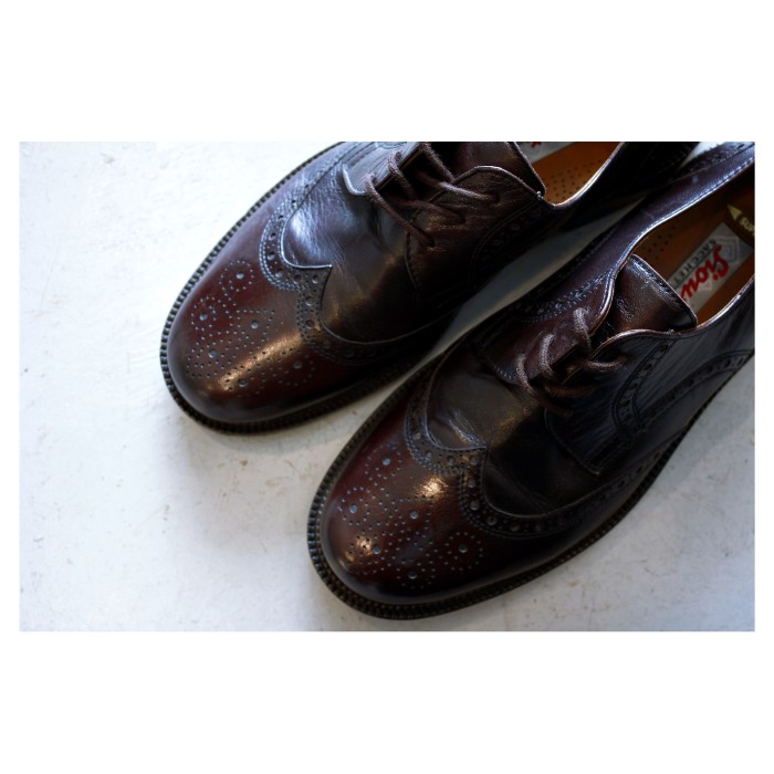 Vintage “Sioux” Wingtip Leather Shoes | Vintage.City 빈티지숍, 빈티지 코디 정보