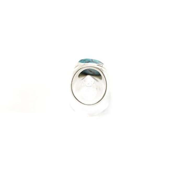 Silver925 Turquoise Design Silver Ring | Vintage.City Vintage Shops, Vintage Fashion Trends