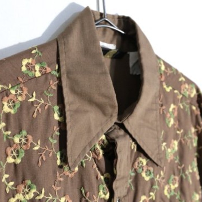 flower design embroidery western shirt. | Vintage.City Vintage Shops, Vintage Fashion Trends