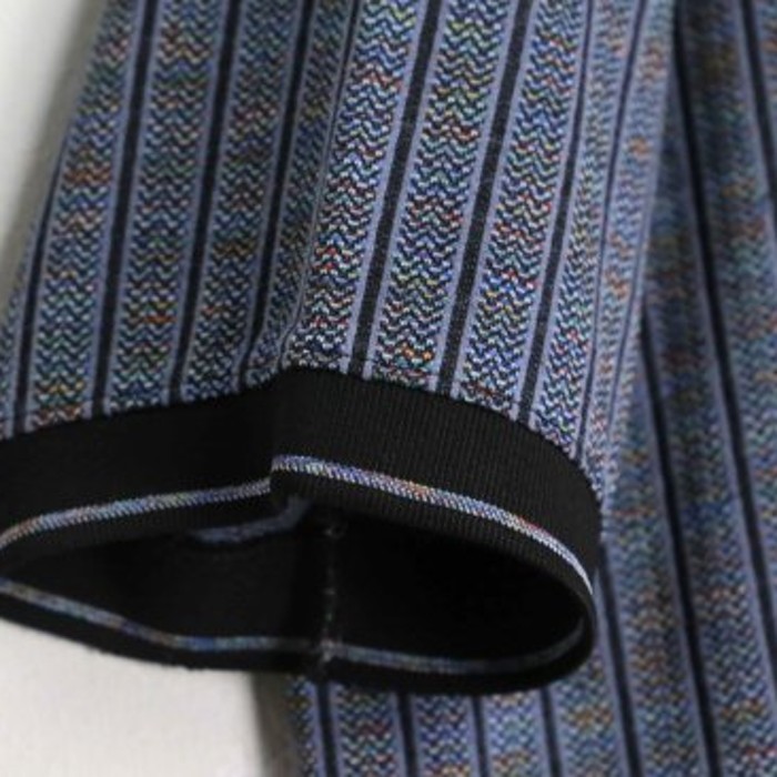multi color summer knit polo shirt | Vintage.City 古着屋、古着コーデ情報を発信