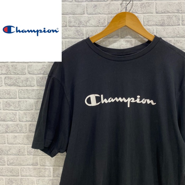 Campion  オーバーサイズTシャツ　ビッグロゴ　ブラック | Vintage.City 古着屋、古着コーデ情報を発信