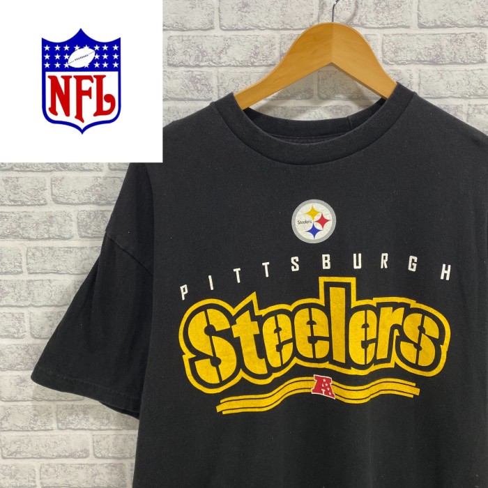 【半額セール中】 NFL  オーバーサイズTシャツ　Steelers  アメフト　チームシャツ | Vintage.City 古着屋、古着コーデ情報を発信