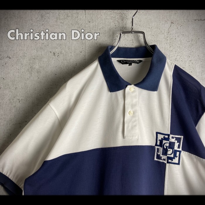 Christian Dior シャツ　切り替え　ビンテージ