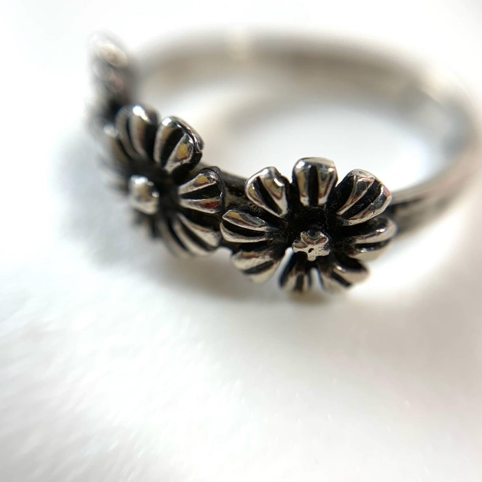 lady's old Silvar Flower Ring | Vintage.City 빈티지숍, 빈티지 코디 정보