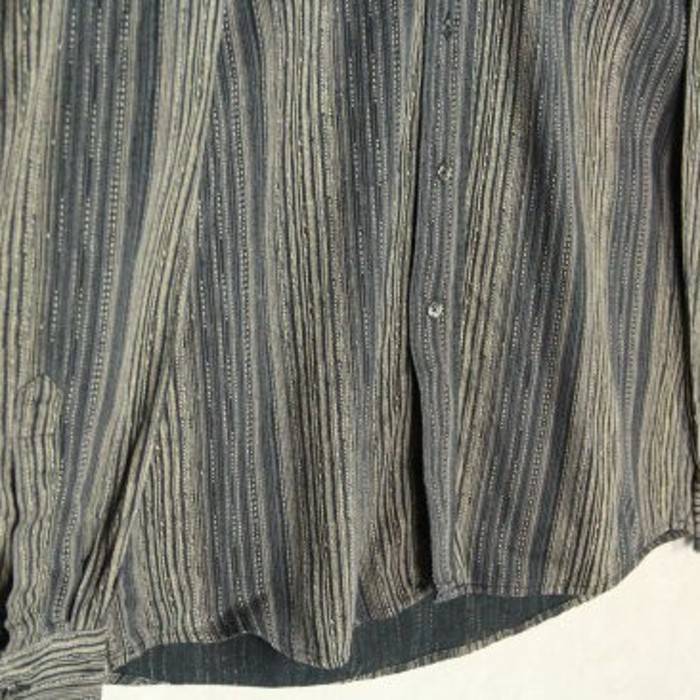 wood taste stripe pattern shirt | Vintage.City Vintage Shops, Vintage Fashion Trends
