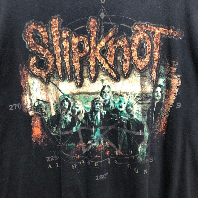 希少 XL 00´s Slipknot スリップノット ヴィンテージ Tシャツ-