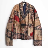 various pattern gobelin patchwork jacket | Vintage.City Vintage Shops, Vintage Fashion Trends