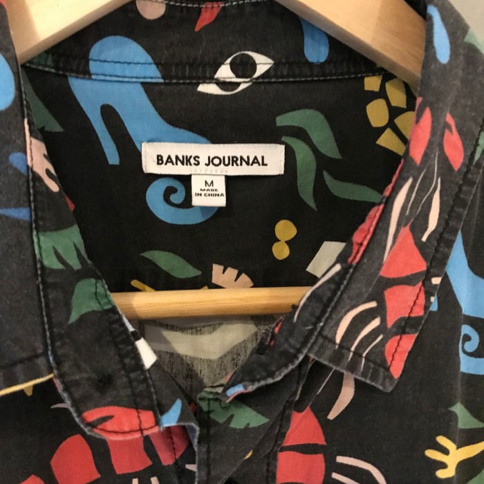 BANKS JOURNAL クレイジーパターン シャツ Mサイズ | Vintage.City 古着屋、古着コーデ情報を発信