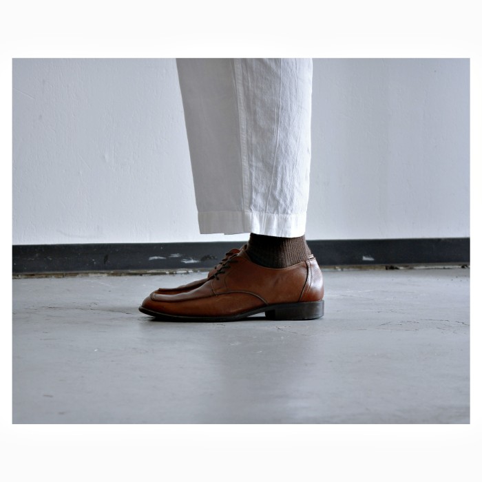 EURO Vintage Brown Leather Shoes | Vintage.City 古着屋、古着コーデ情報を発信