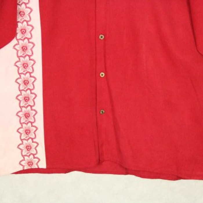 flower embroidery line red shirt | Vintage.City Vintage Shops, Vintage Fashion Trends