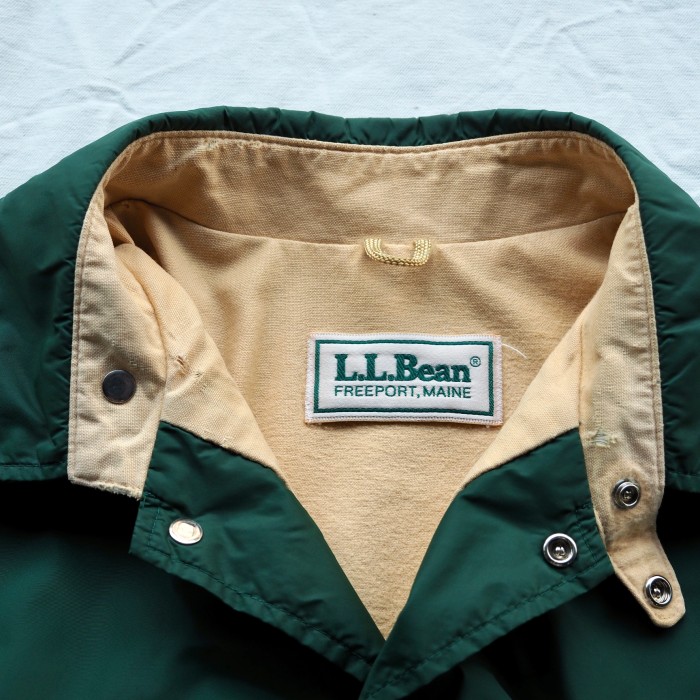 L.L.Bean チンスト コーチジャケット L グリーン | Vintage.City 古着屋、古着コーデ情報を発信