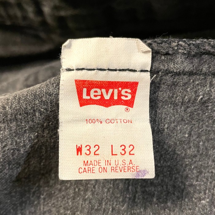 90s　Levi’s 501-0660　リーバイス　後染めブラックデニム | Vintage.City 古着屋、古着コーデ情報を発信