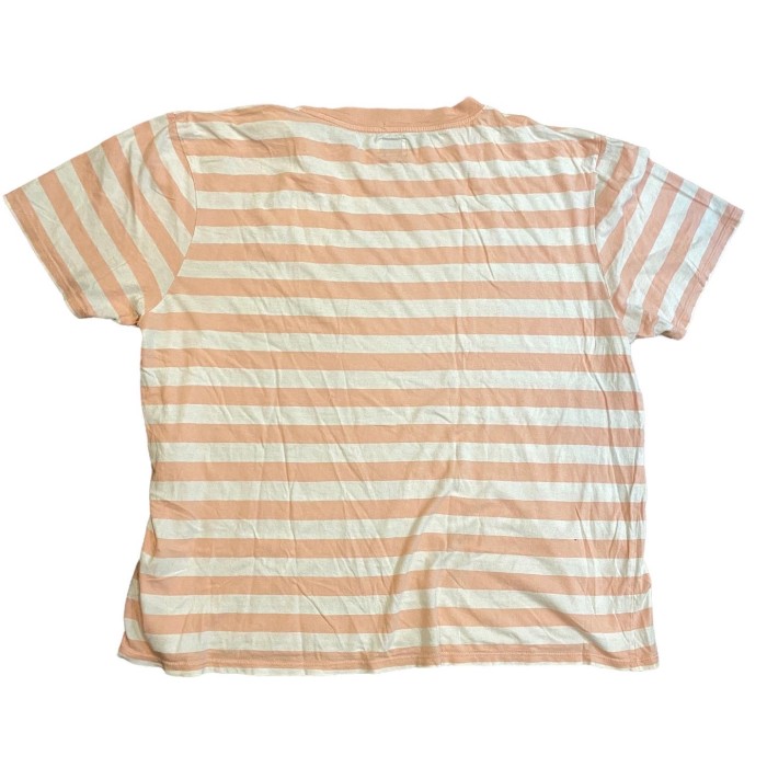 USED ゲス ボーダー Tシャツ ホワイト×ピンク | Vintage.City 빈티지숍, 빈티지 코디 정보