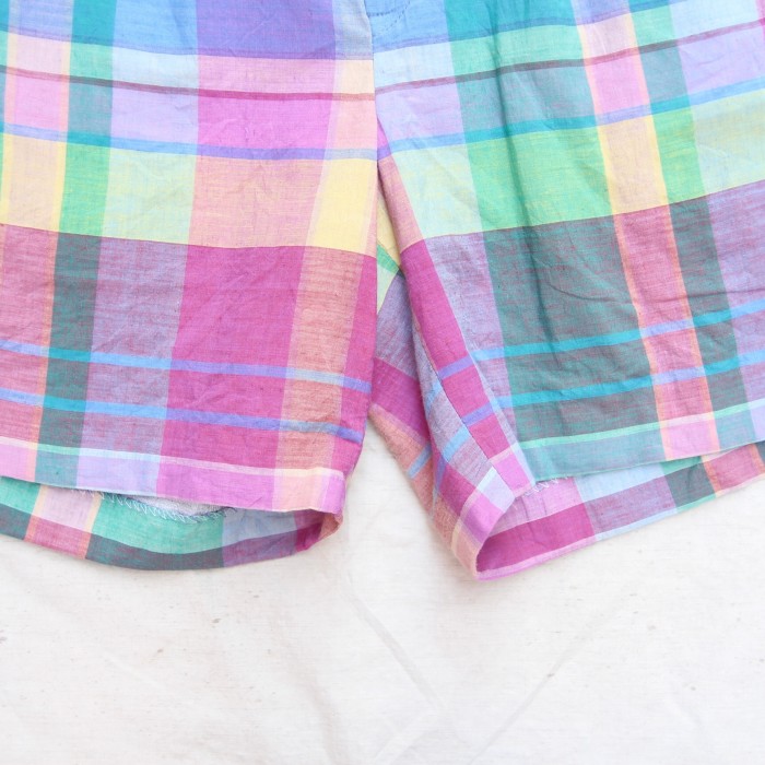 1980's～ JAB Cotton Check Shorts | Vintage.City 古着屋、古着コーデ情報を発信