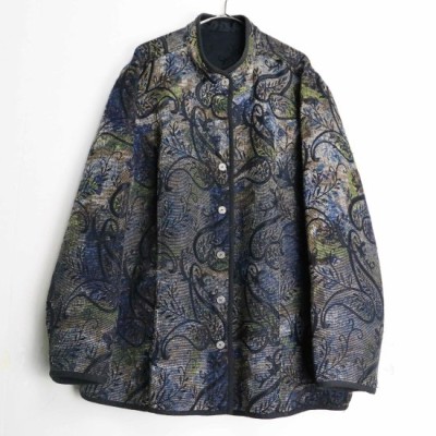 reversible paisley band gobelin jacket | Vintage.City 빈티지숍, 빈티지 코디 정보