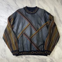 Vintage leather design 3d knit | Vintage.City 빈티지숍, 빈티지 코디 정보
