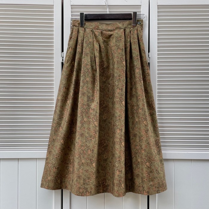 arabesque pattern tuck skirt | Vintage.City Vintage Shops, Vintage Fashion Trends