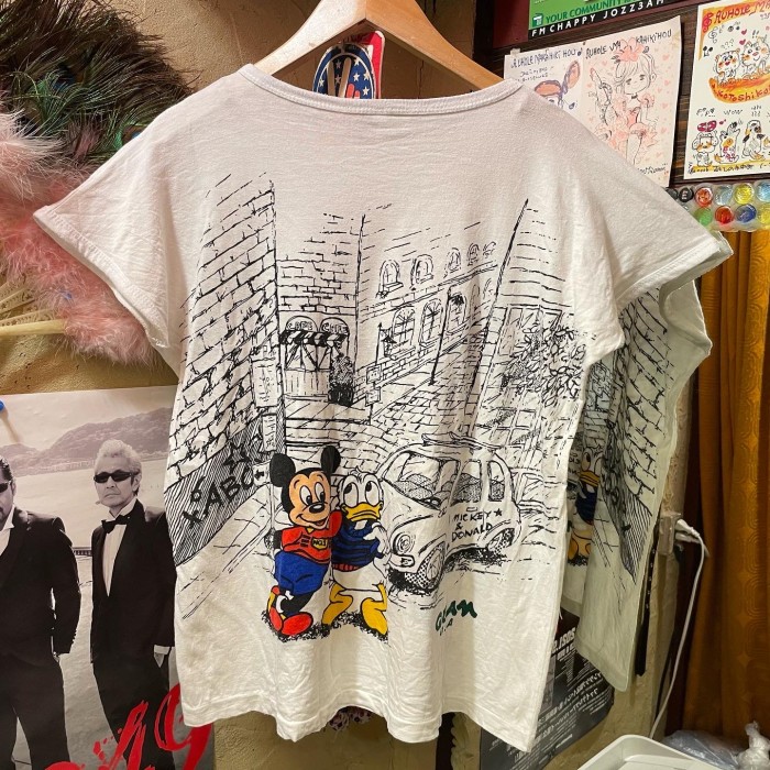 80s〜90s from usa #ミッキーマウス #ドナルド #Tシャツ | Vintage.City 빈티지숍, 빈티지 코디 정보