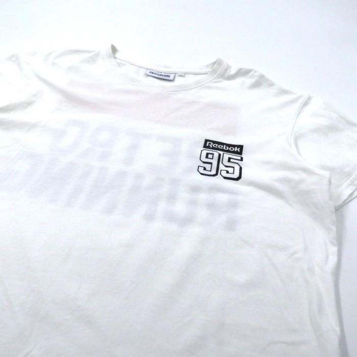 REEBOK CLASSIC ロゴプリントTシャツ L ホワイト ナンバリング | Vintage.City 古着屋、古着コーデ情報を発信