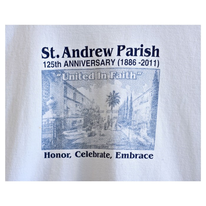 Old Printed White Tshirt | Vintage.City 빈티지숍, 빈티지 코디 정보