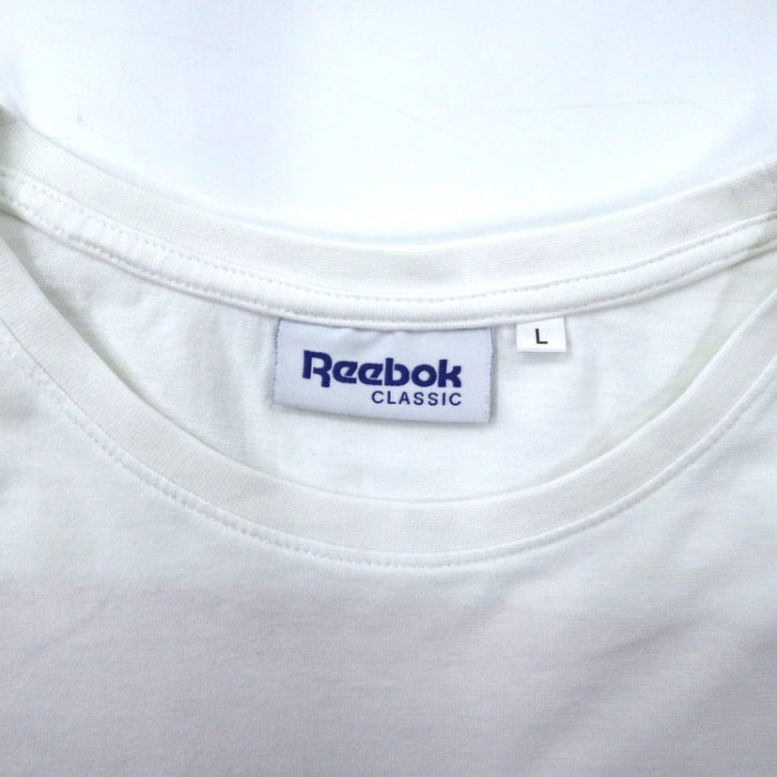 REEBOK CLASSIC ロゴプリントTシャツ L ホワイト ナンバリング | Vintage.City 빈티지숍, 빈티지 코디 정보
