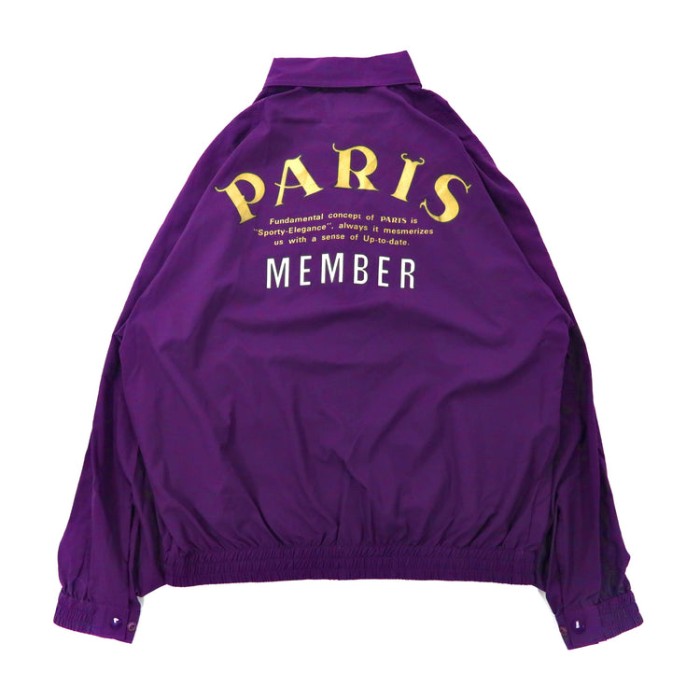 ジャパンヴィンテージ PARIS スイングトップ ハリントンジャケット 日本製 | Vintage.City 古着屋、古着コーデ情報を発信