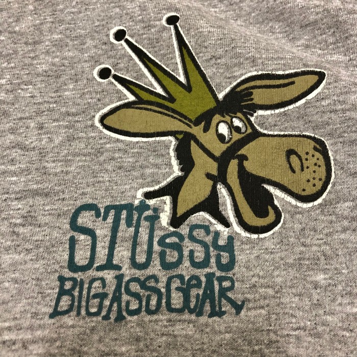 90s OLD STUSSY/白タグ/BIG ASS GEAR Tee | Vintage.City