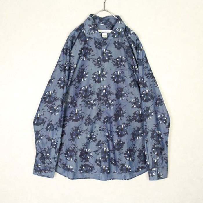 blue tone dirty margaret design shirt | Vintage.City Vintage Shops, Vintage Fashion Trends