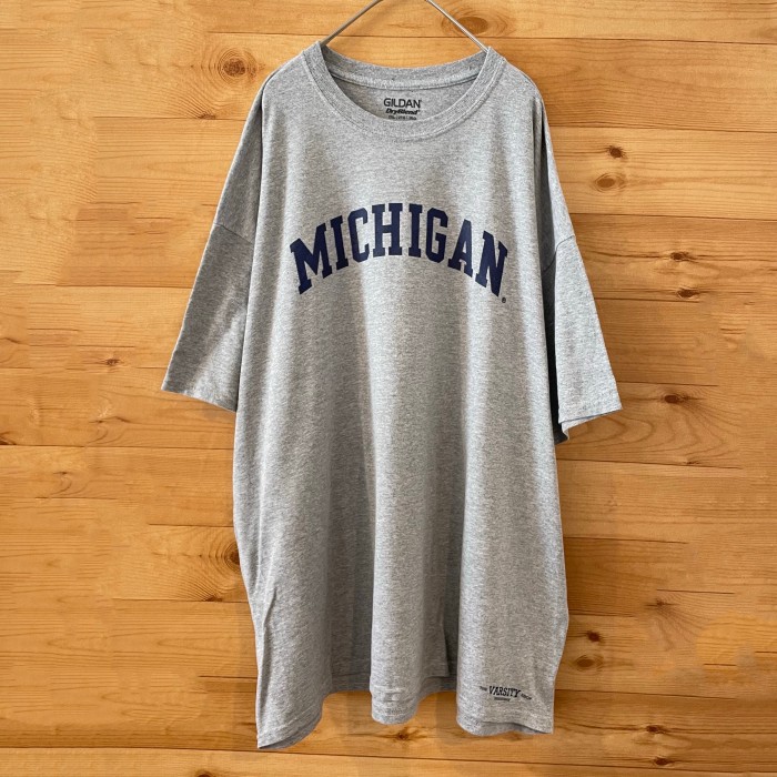 【GILDAN】カレッジ ミシガン大学 Tシャツアーチロゴ 2XL US古着 | Vintage.City 빈티지숍, 빈티지 코디 정보