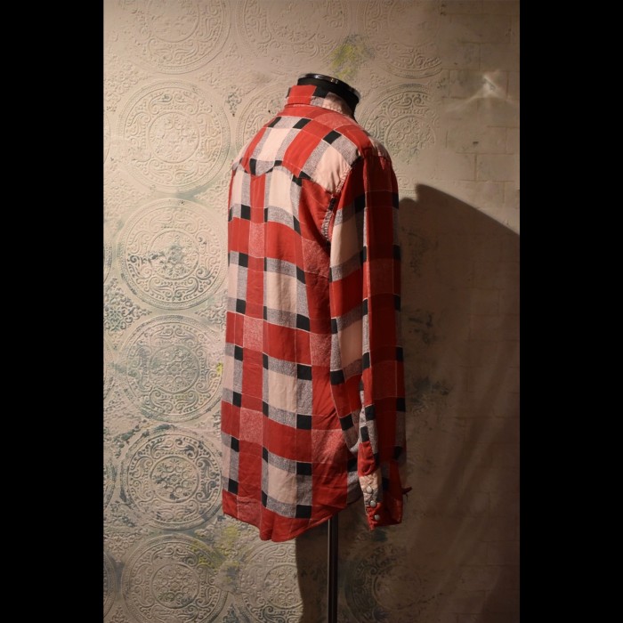 us 1950's "H BAR C" silk western shirt | Vintage.City 古着屋、古着コーデ情報を発信