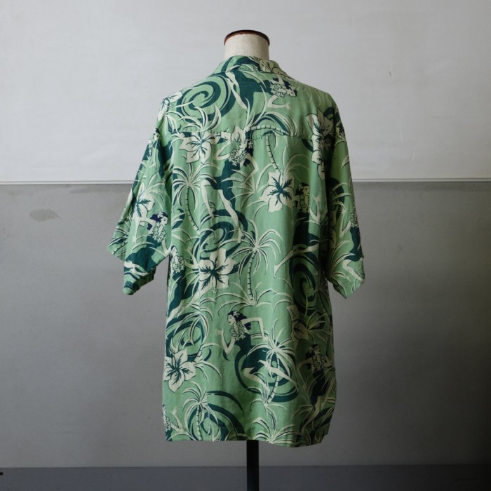 〈送料無料〉アロハシャツ シルク&リネンHawaiian | Vintage.City 古着屋、古着コーデ情報を発信